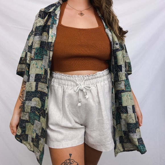 🍃 High Advantage silk button up 🍃 - Picture 1 of 11